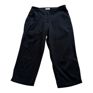 Nancy Lopez Women’s Black Capri Golf Pants - Size 8